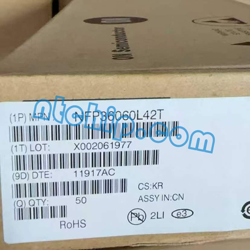 onsemi NFP36060L42T package label