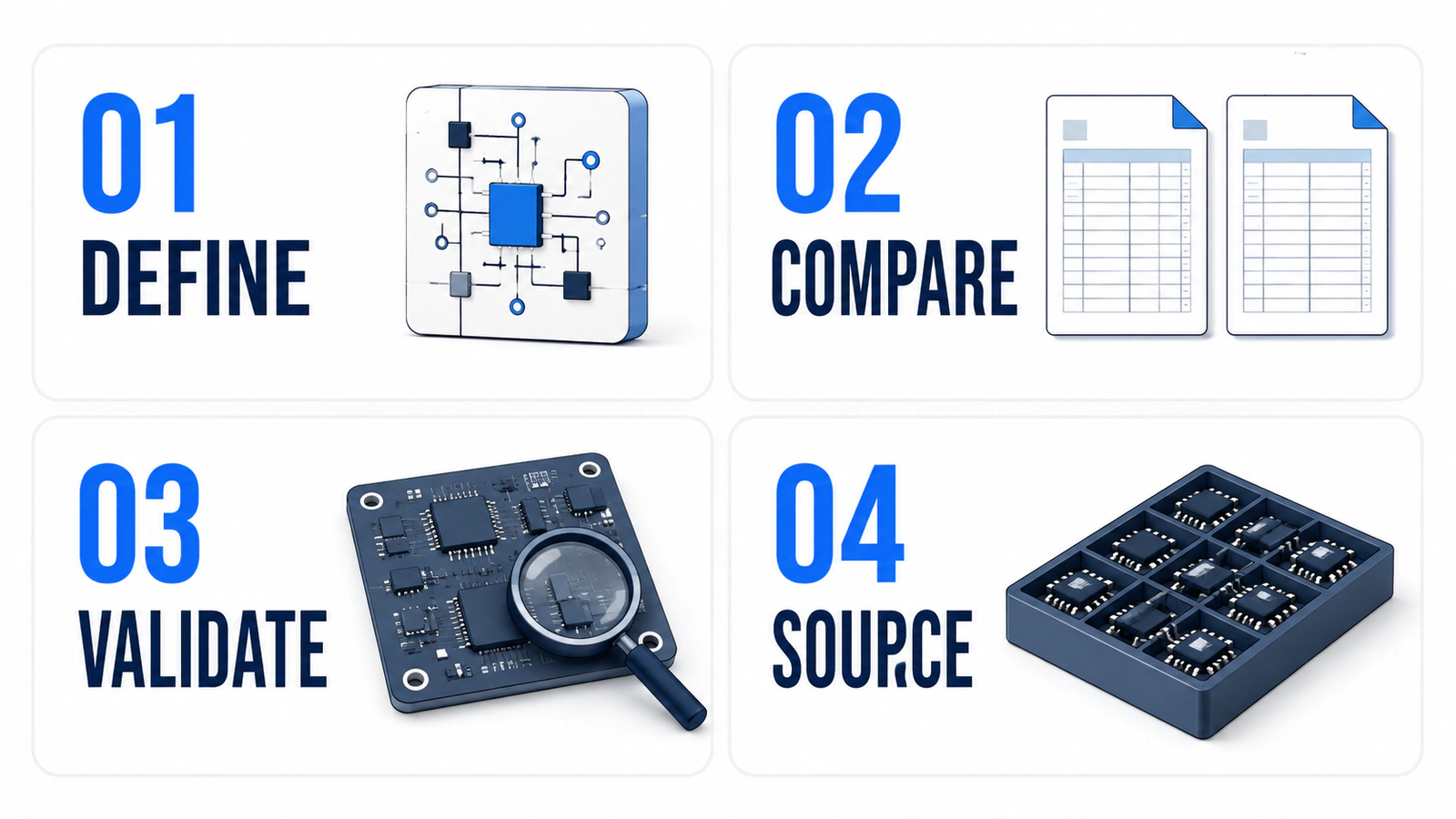 Define verify and source timing components