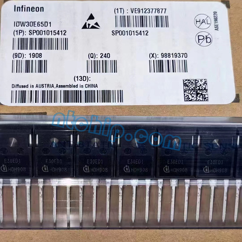 IDW30E65D1 packaging and product labeling IDW30E65D1 packaging and product labeling