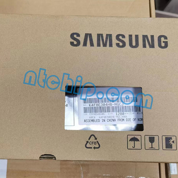 K4F8E304HB-MGCJ box packaging picture and label K4F8E304HB-MGCJ box packaging picture and label