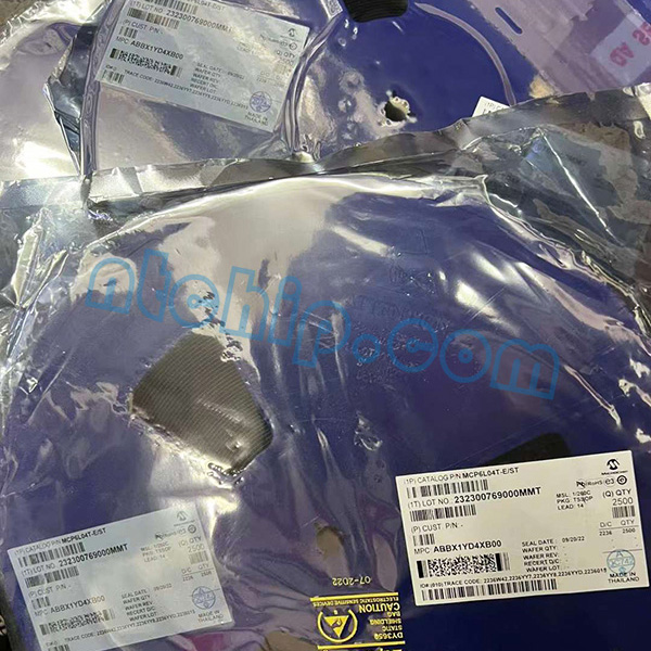 MCP6L04T-EST ready stock and product packaging