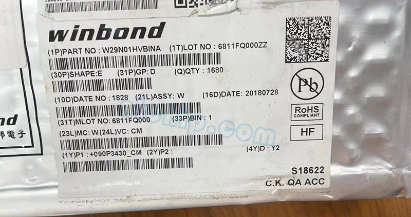 Original W29N01HVBINA in Stock Original W29N01HVBINA in Stock